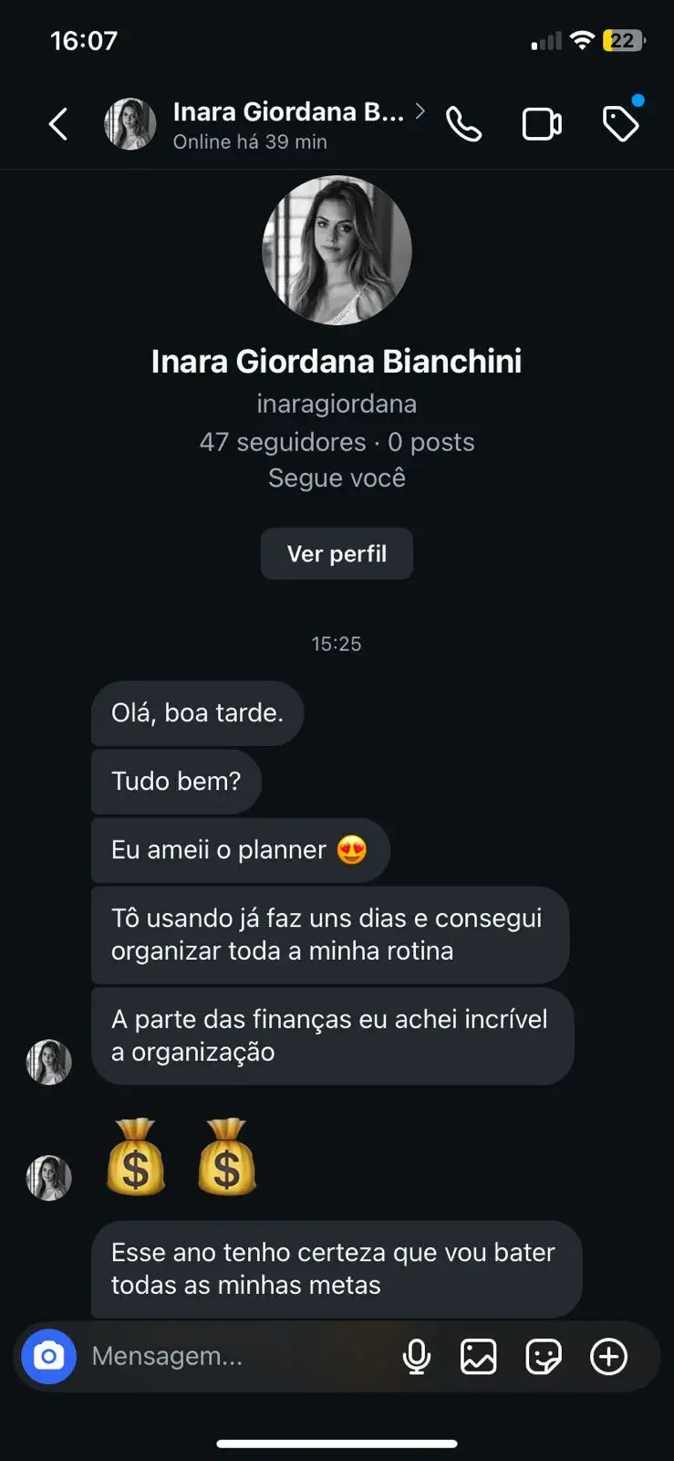 depoimento inara