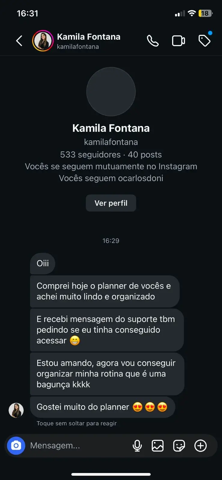 depoimento kamila